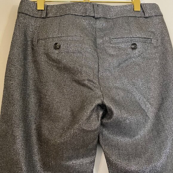 Banana Republic Avery Silver Slacks 0P – Vintage Mid‑Rise Ankle Length - Picture 10 of 12